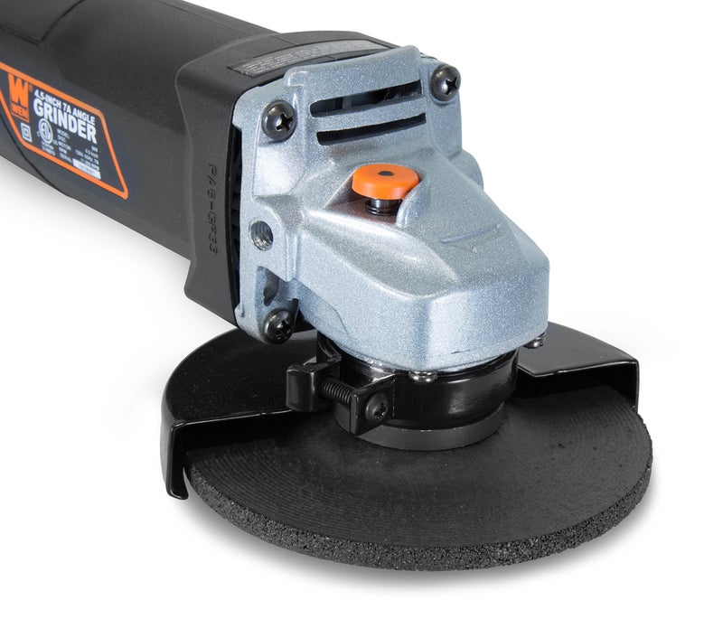 WEN 7-Amp Angle Grinder with 4-1/2-Inch Wheel and Reversible Handle (944) - Image 5